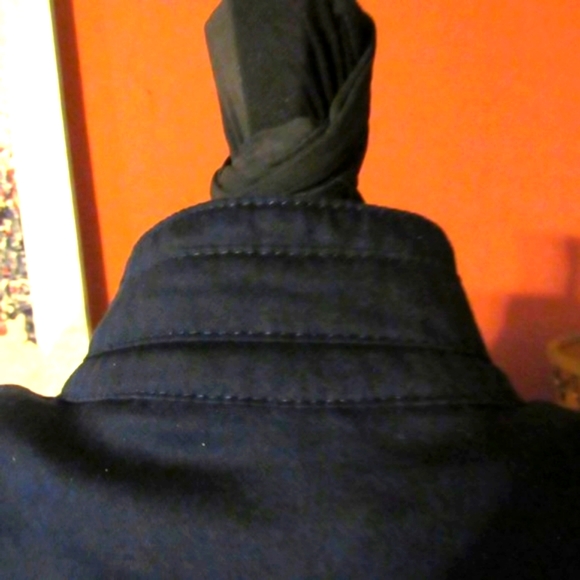 ⚓ Adorable Navy Blue Open Front Nautical Jacket/Blazer - M - Picture 4 of 16